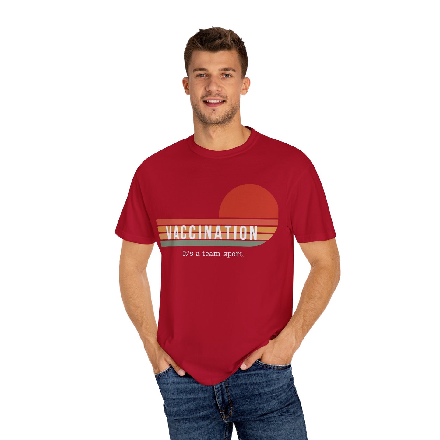 Vaccination is a Team Sport Unisex T-shirt