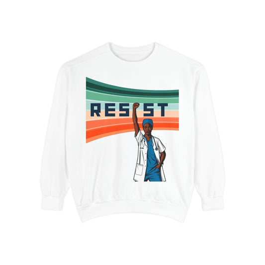 Unisex Resist Graphic Sweatshirt - Empower Your Voice