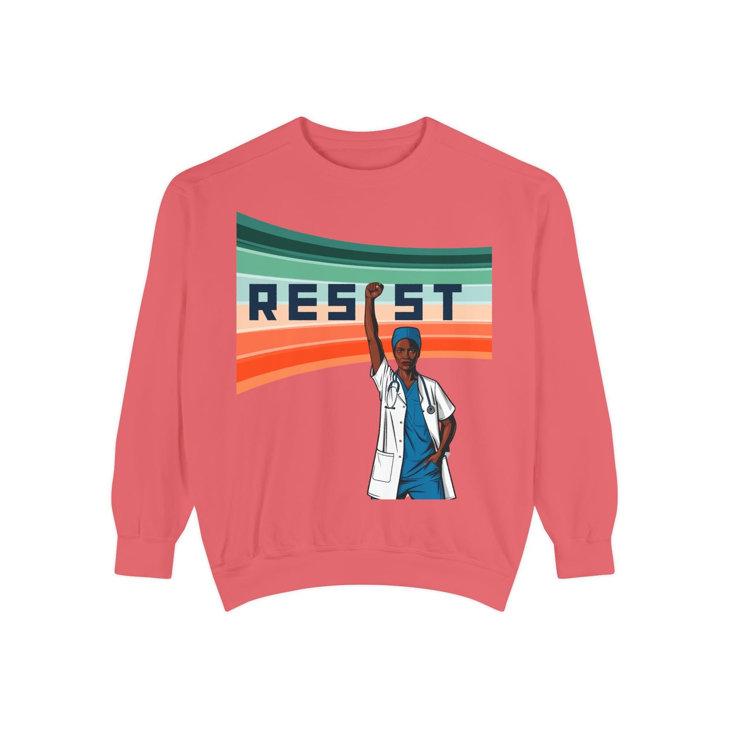 Unisex Resist Graphic Sweatshirt - Empower Your Voice