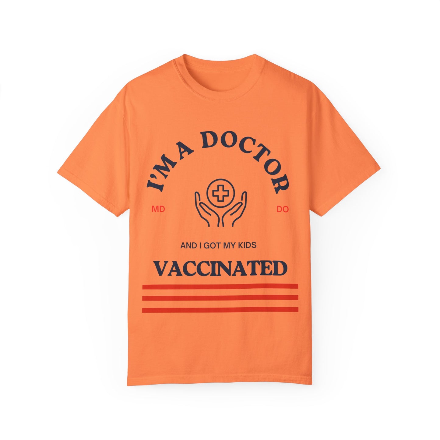 Doctors Kids Are Vaccinated Unisex T-Shirt: Kids Vaccinated Research Design