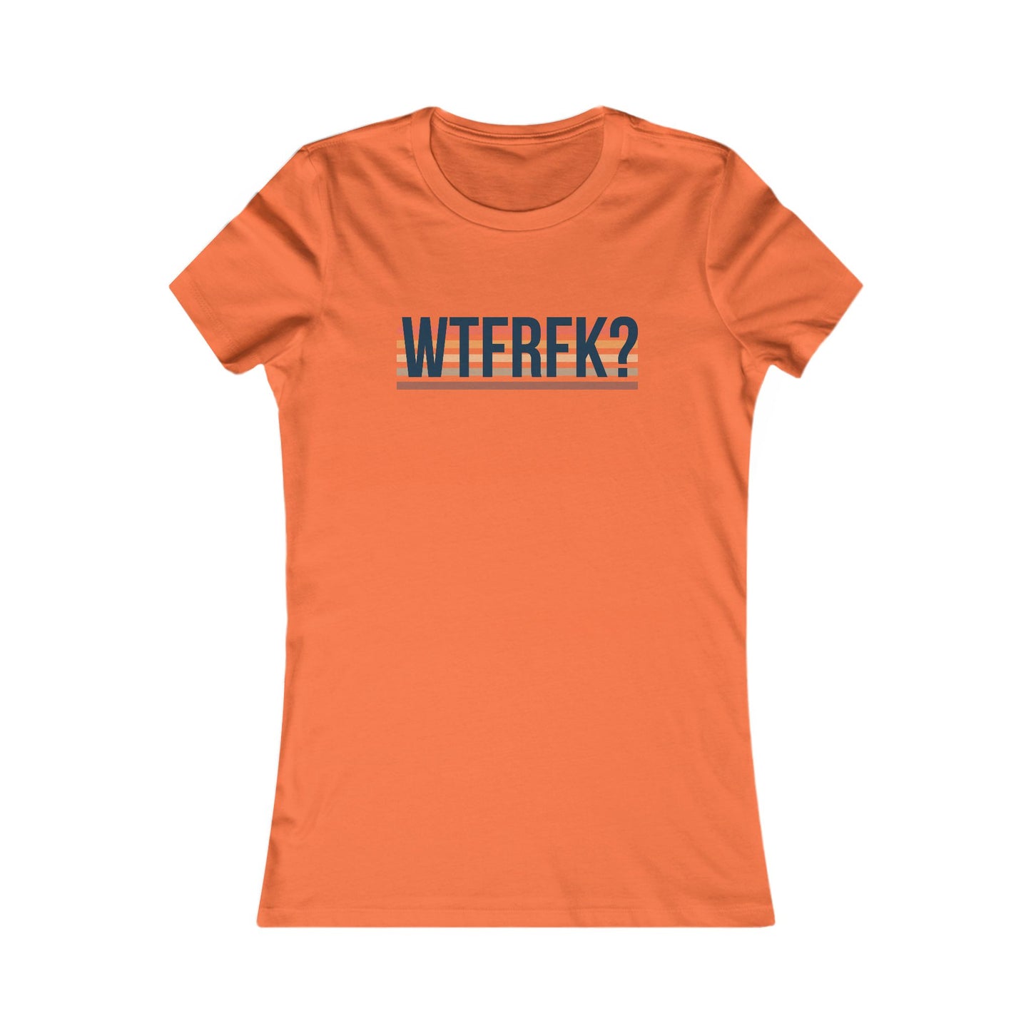 WTF RFK? Fitted T-Shirt for those who do not support the anti-vax agenda