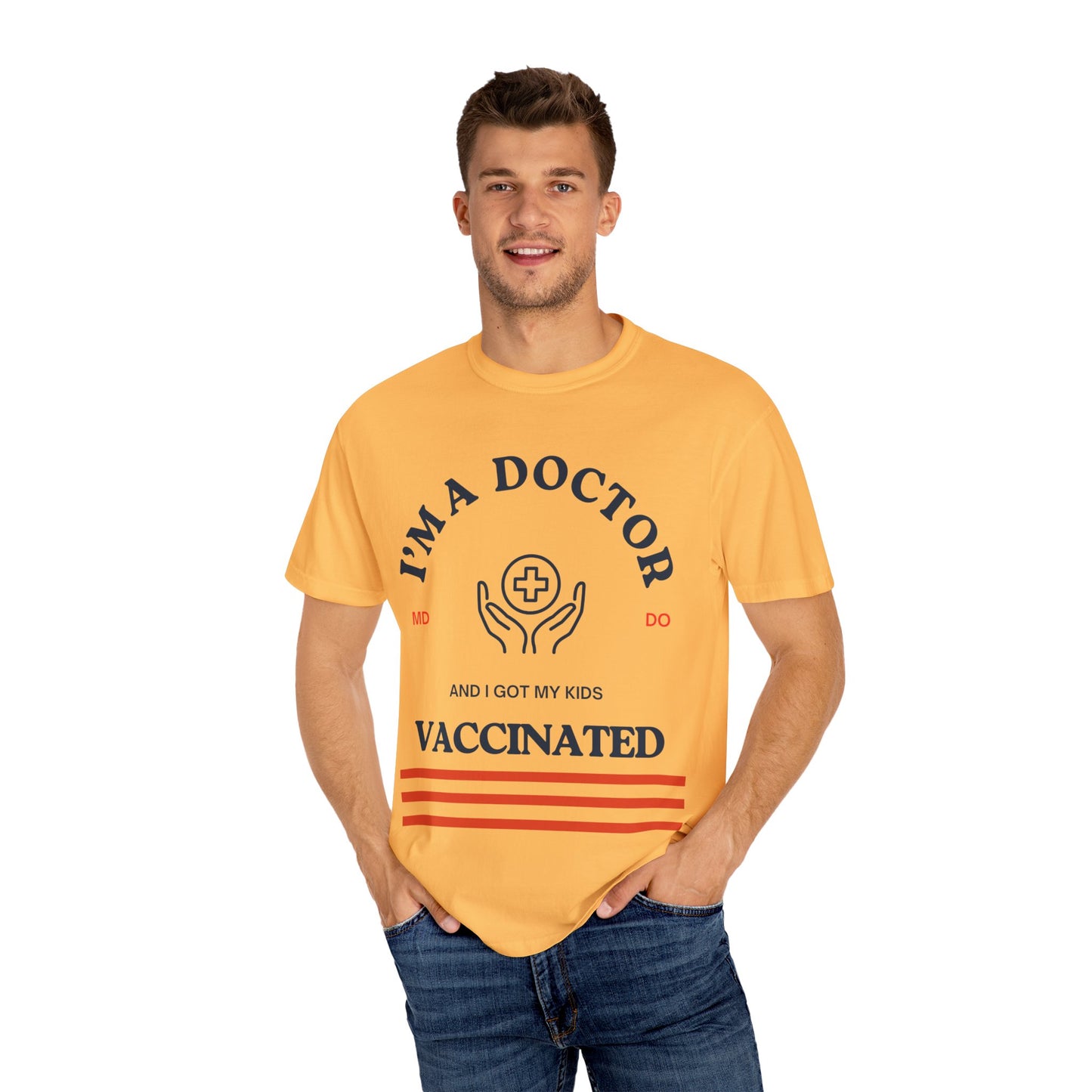 Doctors Kids Are Vaccinated Unisex T-Shirt: Kids Vaccinated Research Design