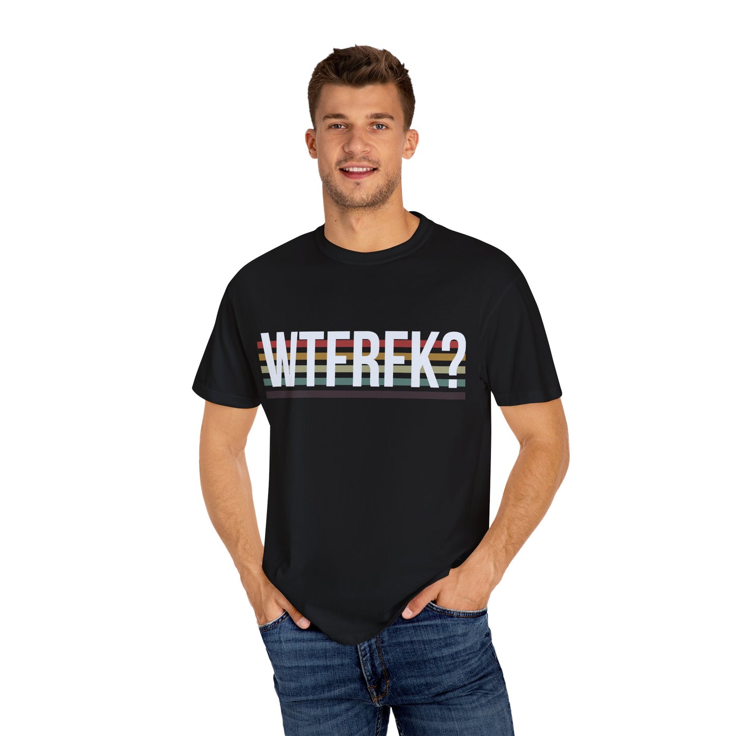 WTF RFK T-shirt - Unisex Garment-Dyed Tee