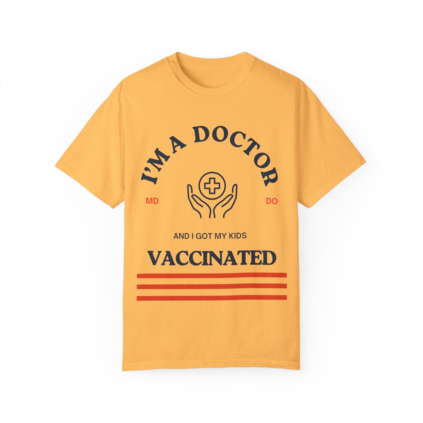 Doctors Kids Are Vaccinated Unisex T-Shirt: Kids Vaccinated Research Design