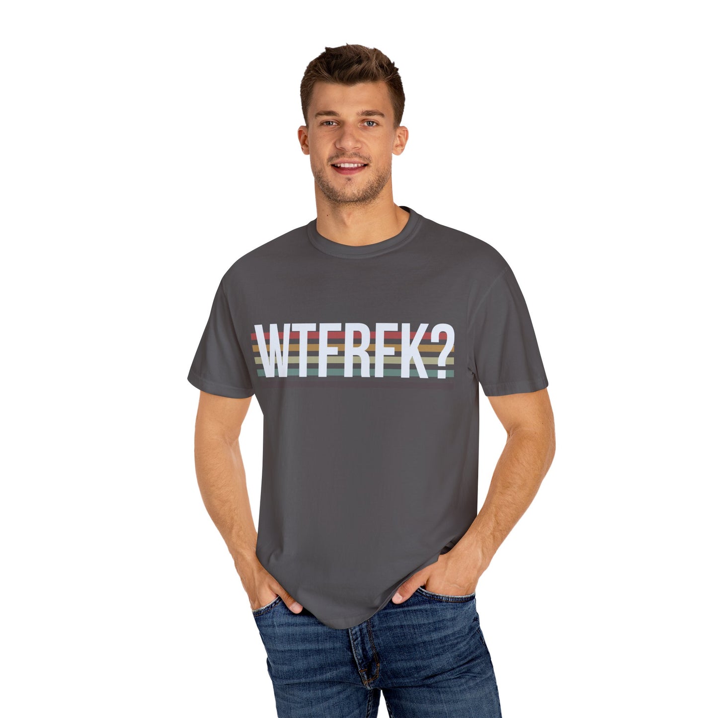 WTF RFK T-shirt - Unisex Garment-Dyed Tee