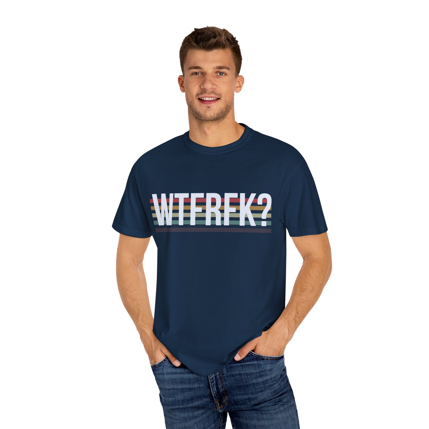 WTF RFK T-shirt - Unisex Garment-Dyed Tee